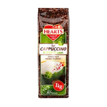 Cappuccino Hearts Irish Cream 1Kg