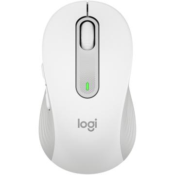 Mouse wireless Logitech Signature M650, alb - second hand