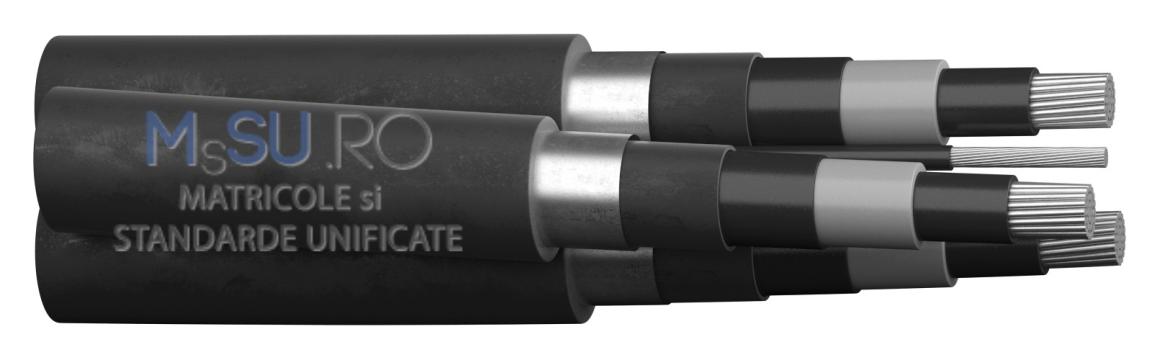 Cabluri MT triplex TA2X(FL)2Y-OL 12/20KV CPR F 20236340 de la Matricole Si Standarde Unificate Srl
