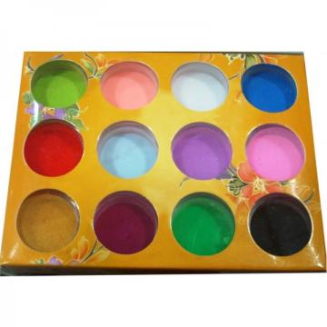 Pudra acrilica colorata set 12 x 3,5g de la Produse Online 24h Srl