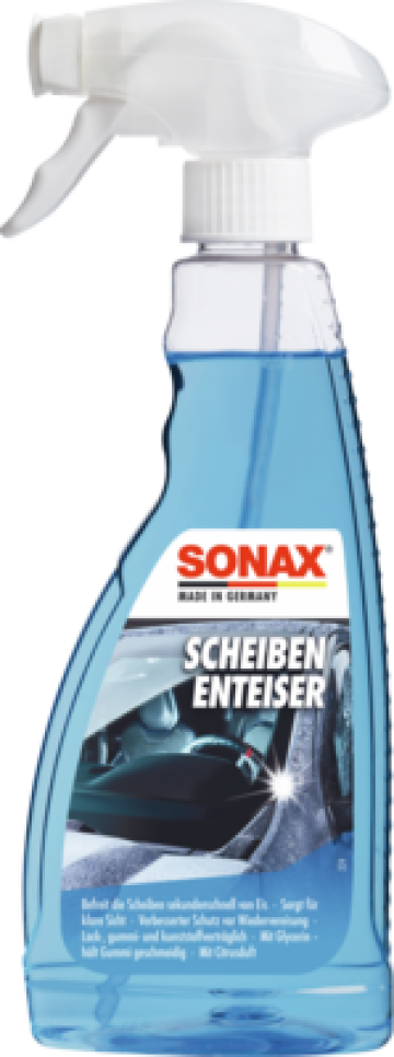 Solutie dezghetat parbriz 500 ml Sonax