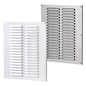 Grile ventilatie Metal bended grille MVMPO 195*245 s A white de la Ventdepot Srl