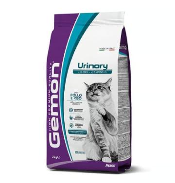 Hrana uscata Gemon Cat Urinary pentru pisici, cu pui si orez