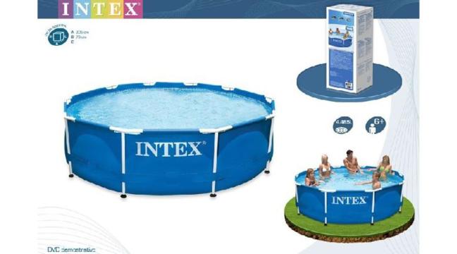 Corp piscina Intex cu cadru metalic, 366x76 cm - 28210