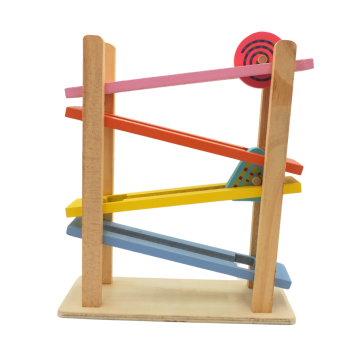 Jucarie Circuit Montessori cu forme geometrice lemn 2 piese de la Saralma Shop Srl