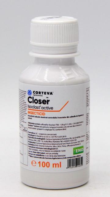 Insecticid Closer, 100 ml, Sistemic, Corteva de la Dasola Online Srl