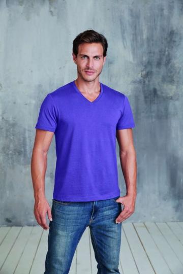 Tricou Men's short sleeve v-neck t-shirt