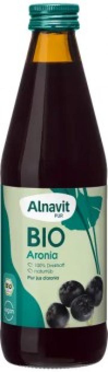 Suc de aronia bio 330ml Alnavit