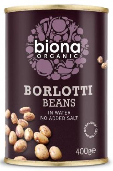 Fasole Borlotti bio 400g Biona de la Supermarket Pentru Tine Srl