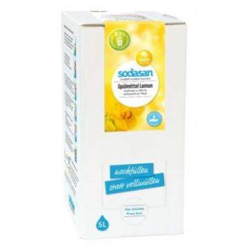 Detergent vase lichid bio lamaie 5L Sodasan de la Supermarket Pentru Tine Srl