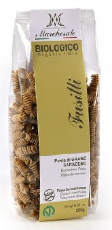 Fusilli din hrisca bio fara gluten 250g Marchesato de la Supermarket Pentru Tine Srl