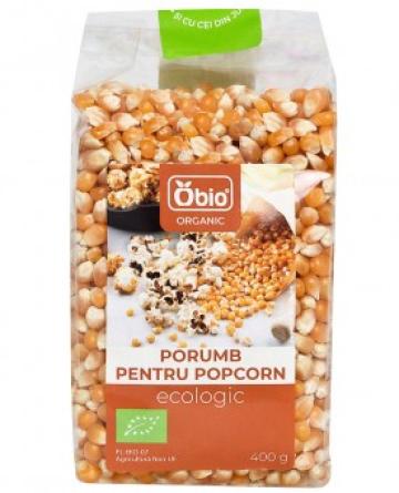 Porumb pentru popcorn bio 400g Obio