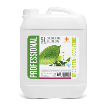 Gel de dus 5 litri - Green Tea + Vitamina E