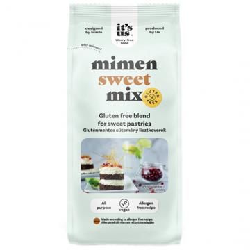 Mix fara gluten pentru prajituri MiMen Sweet Mix 500g de la Naturking Srl