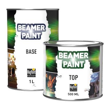 Vopsea ecran de videoproiectie, BeamerPaint, 1+0.5L de la Arca Hobber Srl