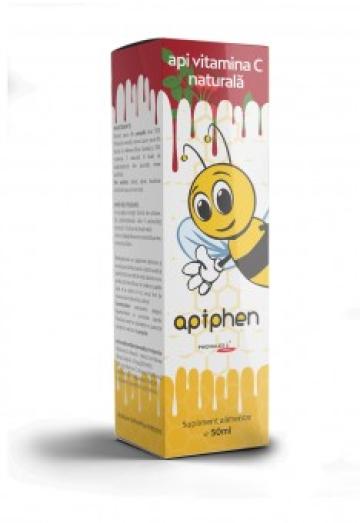 Vitamina C naturala Apiphen api 50ml Phenalex