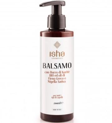 Balsam de par cu unt de shea, 200ml, Isha