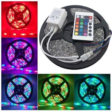 Banda RGB LED, cu telecomanda si joc de lumini multicolore de la Startreduceri Exclusive Online Srl - Magazin Online Pentru C