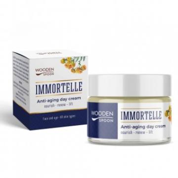 Crema Anti-Aging Immortelle, 50ml, Wooden Spoon de la Supermarket Pentru Tine Srl