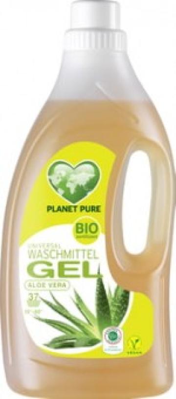 Detergent Gel bio pentru rufe - aloe vera - 1.5L Planet Pure