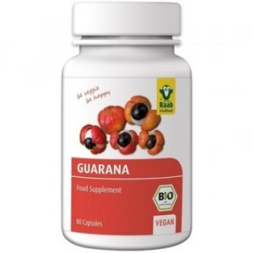 Supliment alimentar Guarana bio 500mg 80 capsule vegane Raab de la Supermarket Pentru Tine Srl