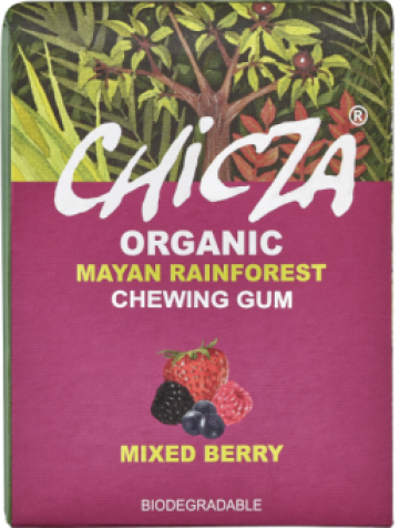 Guma de mestecat cu fructe bio 30g Chicza