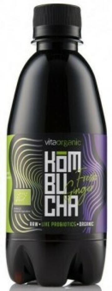 Bautura Kombucha cu ghimbir bio 330 ml Vita Organic de la Supermarket Pentru Tine Srl