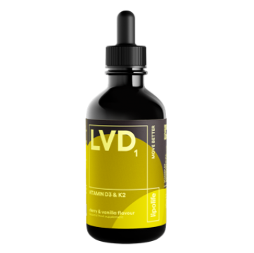 Supliment Lipolife - LVD1 Vitamina D3 si K2 lipozomala 60ml