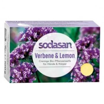 Sapun crema bio verbina si lamaie 100g Sodasan de la Supermarket Pentru Tine Srl