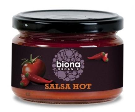 Sos salsa dip hot eco 260g Biona