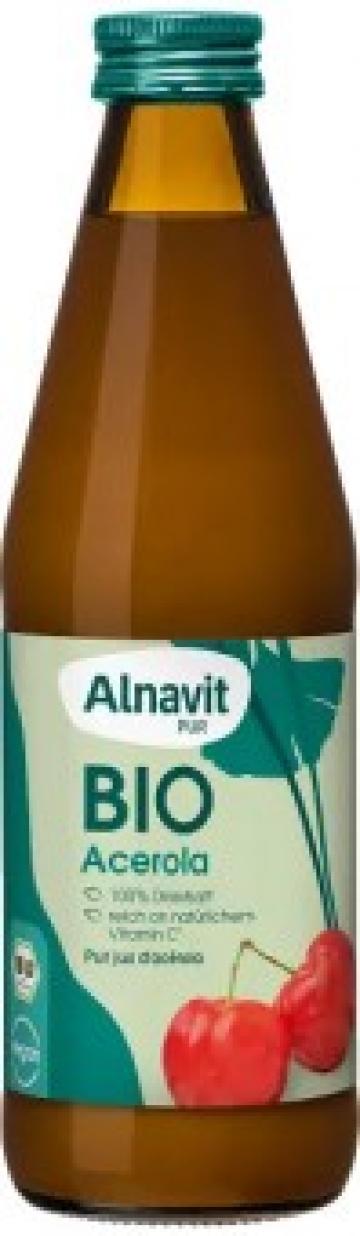 Suc de acerola bio 330ml Alnavit