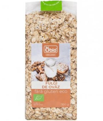 Fulgi de ovaz fara gluten bio 300g Obio de la Supermarket Pentru Tine Srl