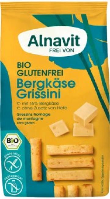 Grisine cu branza fara gluten, bio, 100g Alnavit de la Supermarket Pentru Tine Srl