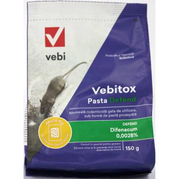 Raticid Vebitox Pasta Defend 150 gr, Vebi