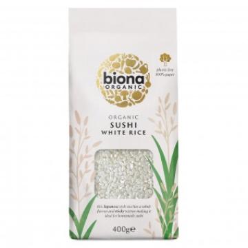 Orez alb pentru sushi, bio, 400g, Biona de la Supermarket Pentru Tine Srl