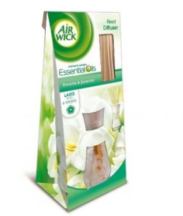 Odorizant cu betisoare de ratan Air Wick Freesia&Jasmine