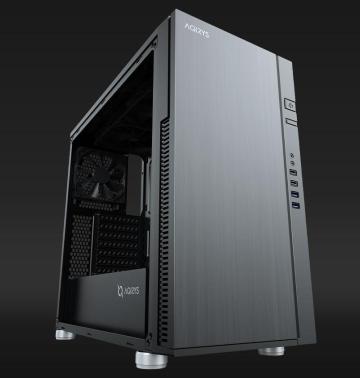 Carcasa pc Aqyris Icarus Mid Tower negru de la Risereminat.ro