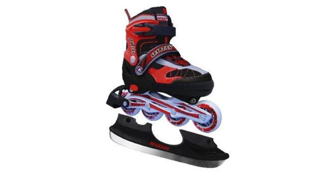 Patine cu rotile si de gheata 2 in 1, 30-33 Boy Spartan de la S-Sport International Kft.