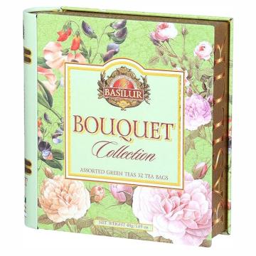 Mix de ceaiuri florale Basilur Bouquet 32x1.5g - cutie cadou de la KraftAdvertising Srl