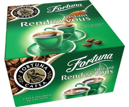 Cafea instant, solubila plic Fortuna Rendez-Vous 60x1.8g