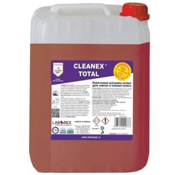 Solutie acida curatare Cleanex Total 10 kg de la IV & P Instalatii Srl