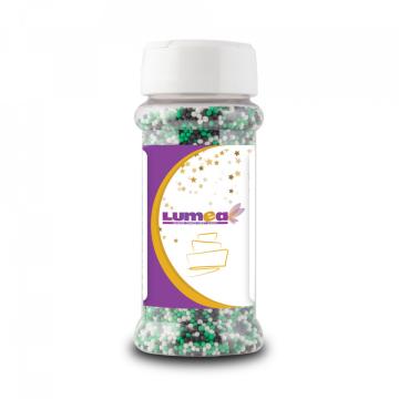 Perle zahar Nonpareils mix Football, 90g de la Lumea Basmelor International Srl