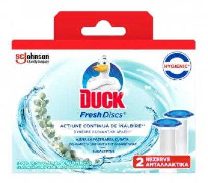 Rezerva wc Duck Fresh Discs Eucalipt 2x36ml de la Supermarket Pentru Tine Srl