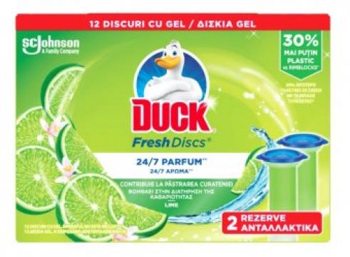 Rezerva wc Duck Fresh Discs Lime 2x36 ml