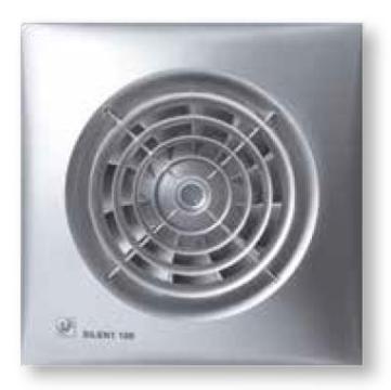 Ventilator de baie Silent-100 CRZ Silver Ecowatt de la Ventdepot Srl