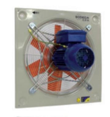 Ventilator Atex axial HC-40-4T/H / Atex / EXII2G Ex e de la Ventdepot Srl