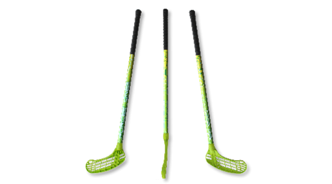 Racheta de floorball dreapta 95/106 Force One Green - Acito