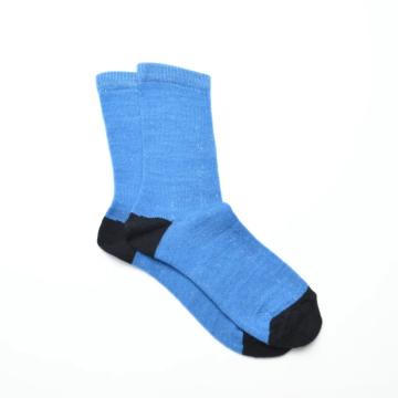 Sosete albastre copii, lana merinos, 1 pereche, lungi de la Sockspoint Srl