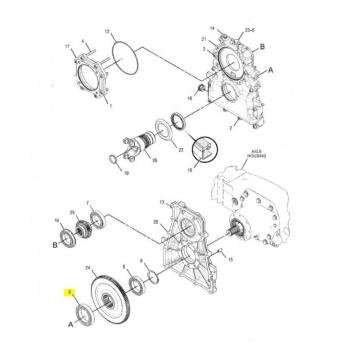 Rulment cutie de transfer incarcator CAT 906H 3K2518