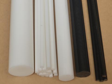 Bara poliacetal negru POM-C D60x1000 mm